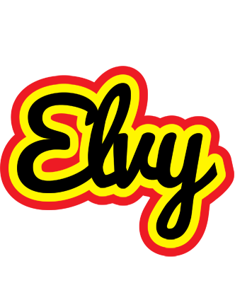 Elvy flaming logo
