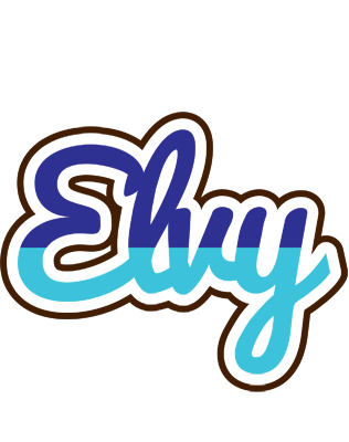 Elvy raining logo