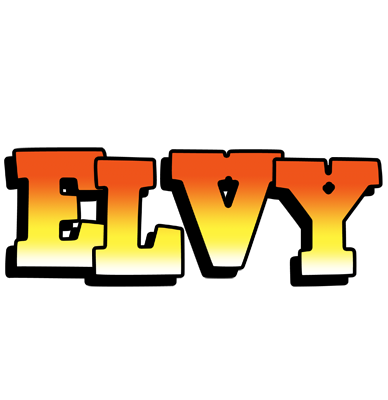 Elvy sunset logo