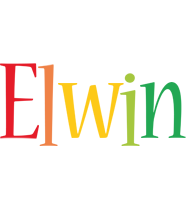 Elwin birthday logo