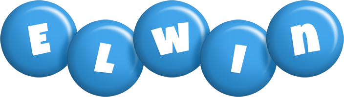 Elwin candy-blue logo