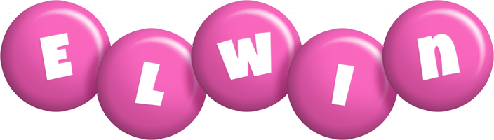 Elwin candy-pink logo