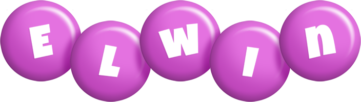 Elwin candy-purple logo