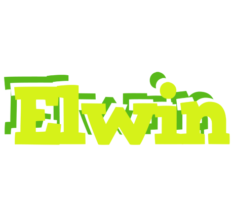 Elwin citrus logo