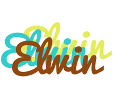 Elwin cupcake logo