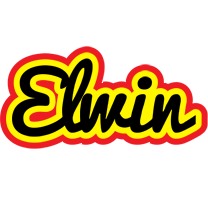 Elwin flaming logo