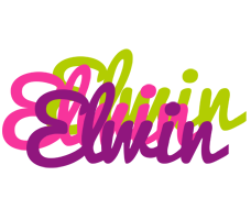 Elwin flowers logo