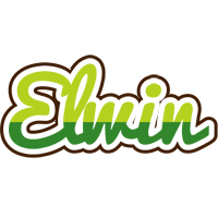 Elwin golfing logo