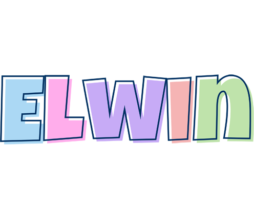 Elwin pastel logo