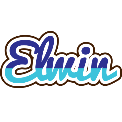Elwin raining logo