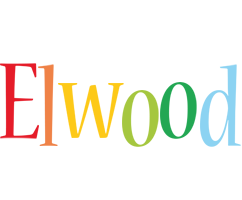 Elwood birthday logo