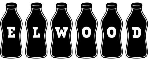 Elwood bottle logo