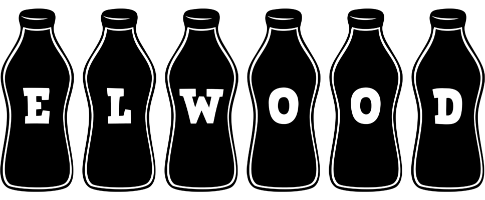 Elwood bottle logo