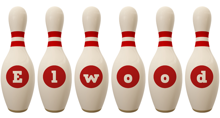 Elwood bowling-pin logo