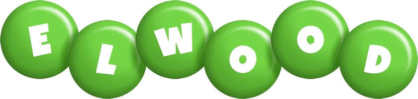 Elwood candy-green logo