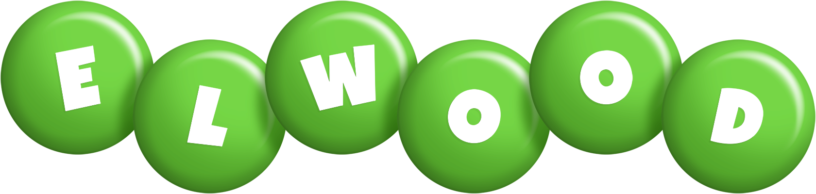 Elwood candy-green logo
