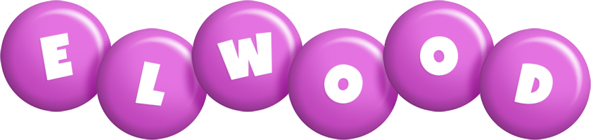 Elwood candy-purple logo