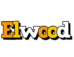 Elwood cartoon logo