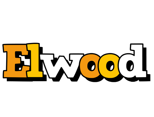 Elwood cartoon logo