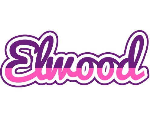 Elwood cheerful logo