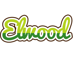 Elwood golfing logo