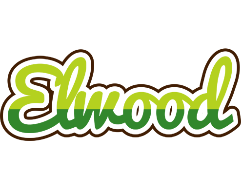 Elwood golfing logo