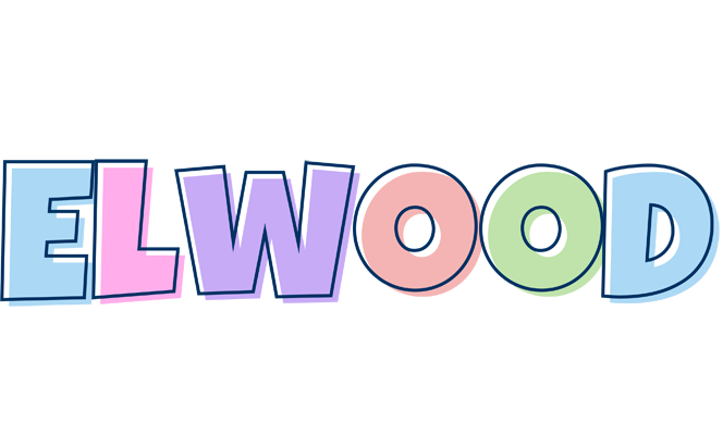 Elwood pastel logo
