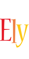 Ely birthday logo