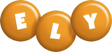 Ely candy-orange logo