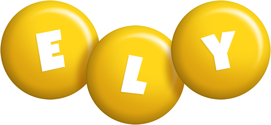 Ely candy-yellow logo