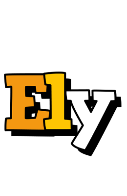 Ely cartoon logo
