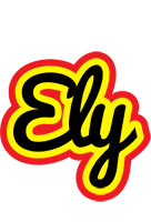 Ely flaming logo
