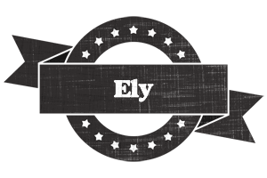 Ely grunge logo