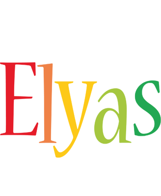 Elyas birthday logo