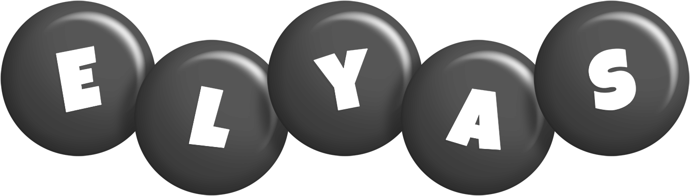 Elyas candy-black logo