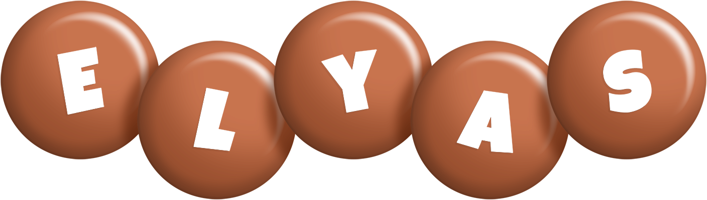 Elyas candy-brown logo