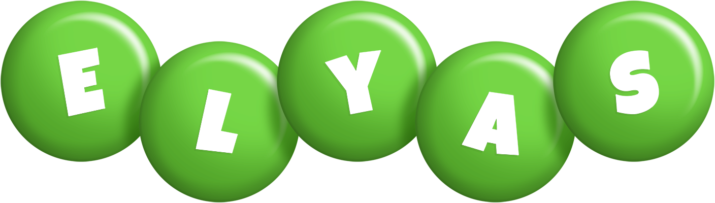 Elyas candy-green logo