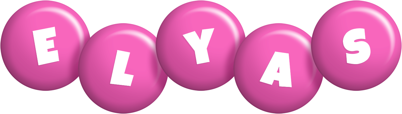 Elyas candy-pink logo