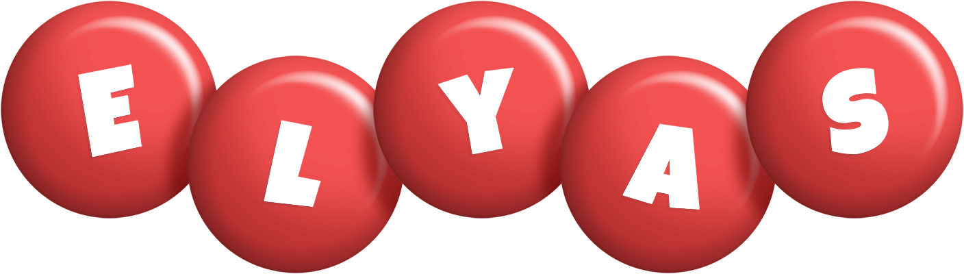 Elyas candy-red logo