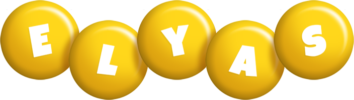 Elyas candy-yellow logo