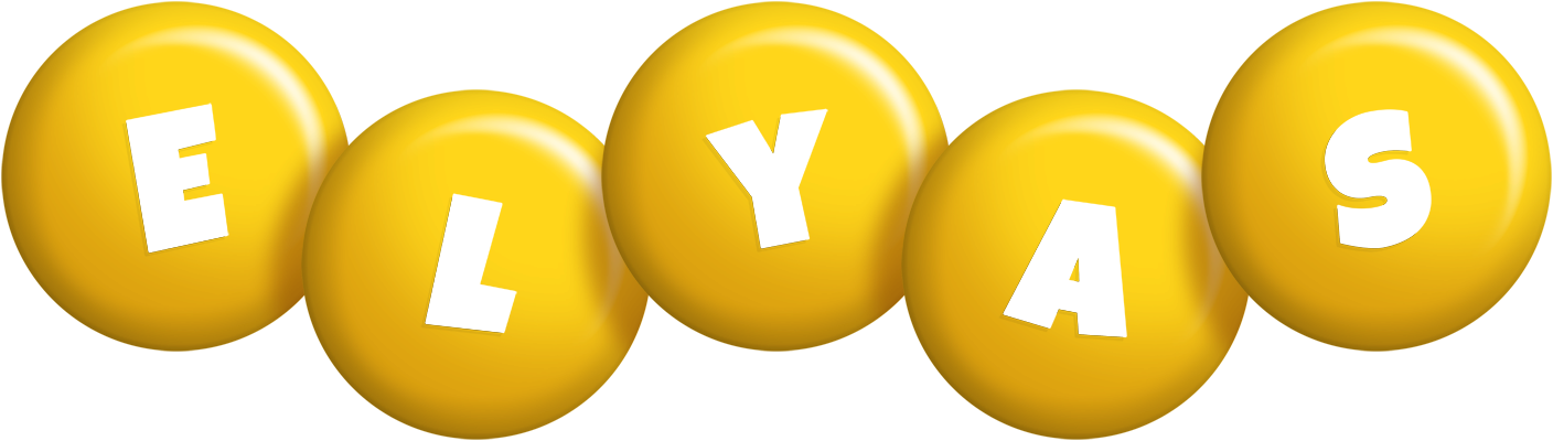 Elyas candy-yellow logo