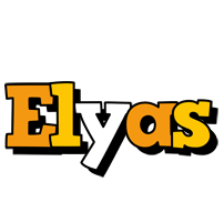 Elyas cartoon logo