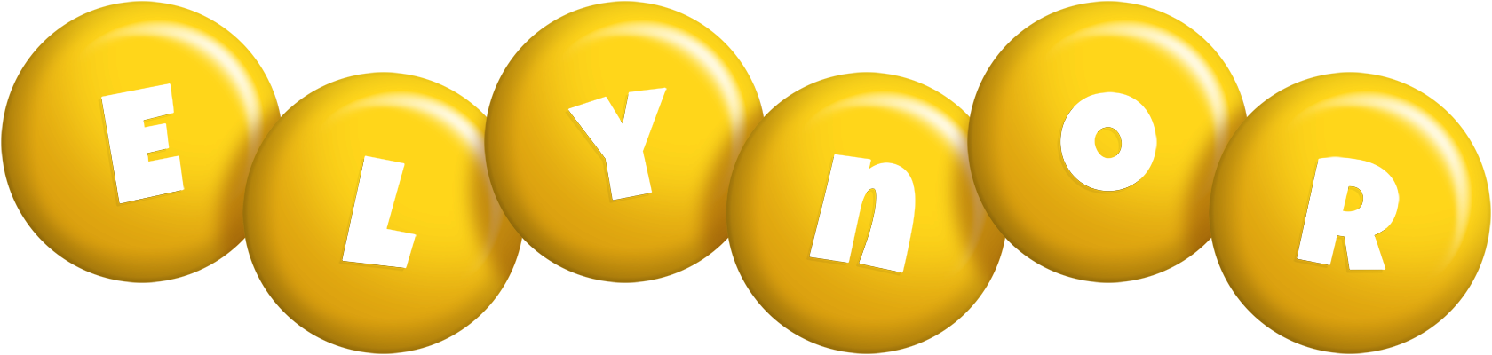 Elynor candy-yellow logo