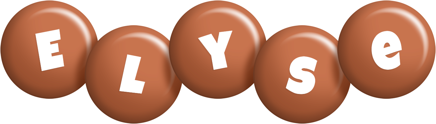 Elyse candy-brown logo