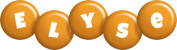 Elyse candy-orange logo