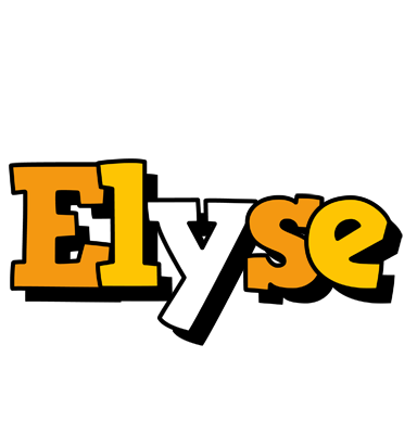 Elyse cartoon logo