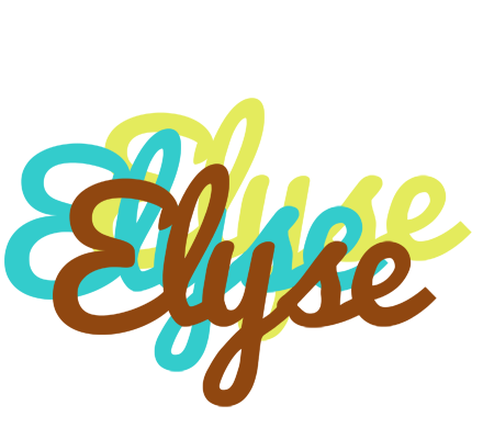 Elyse cupcake logo