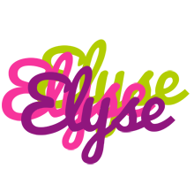 Elyse flowers logo