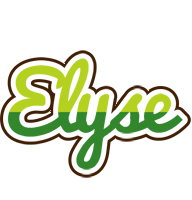 Elyse golfing logo