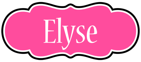 Elyse invitation logo